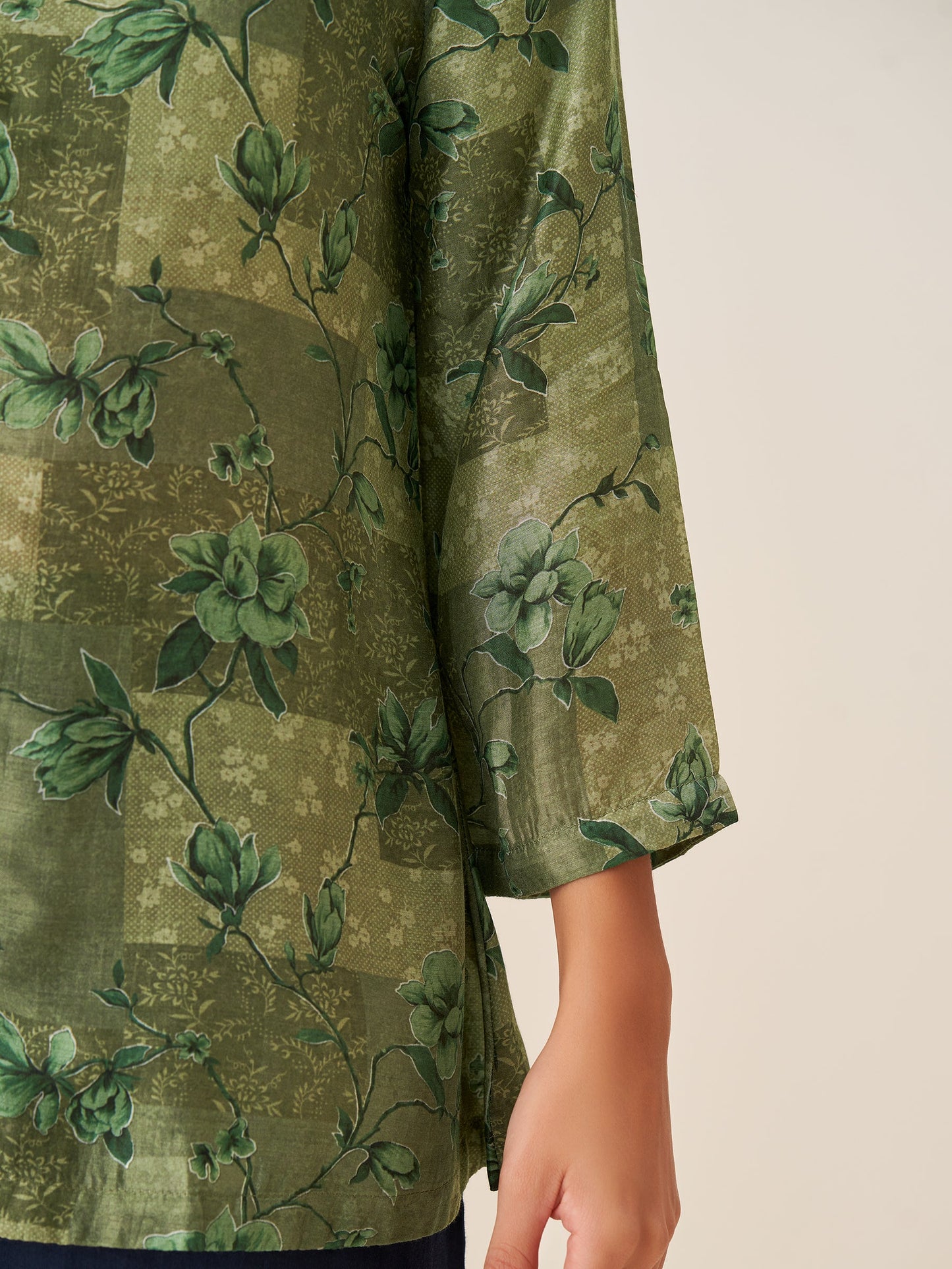 Celestia Luxe Digital Print Top