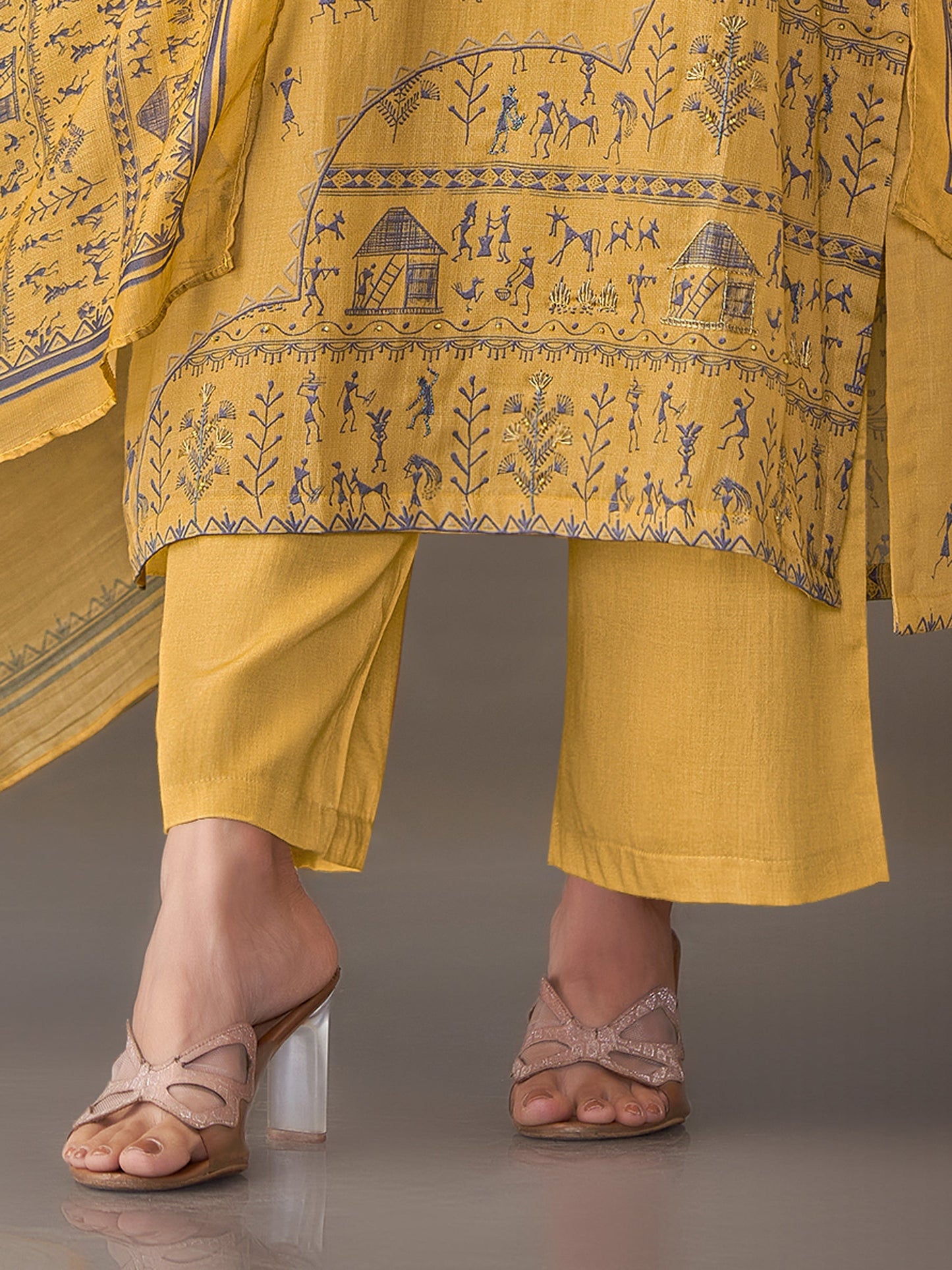Habiba Radiance Pure Italian Satin Kurta Set With Dupatta