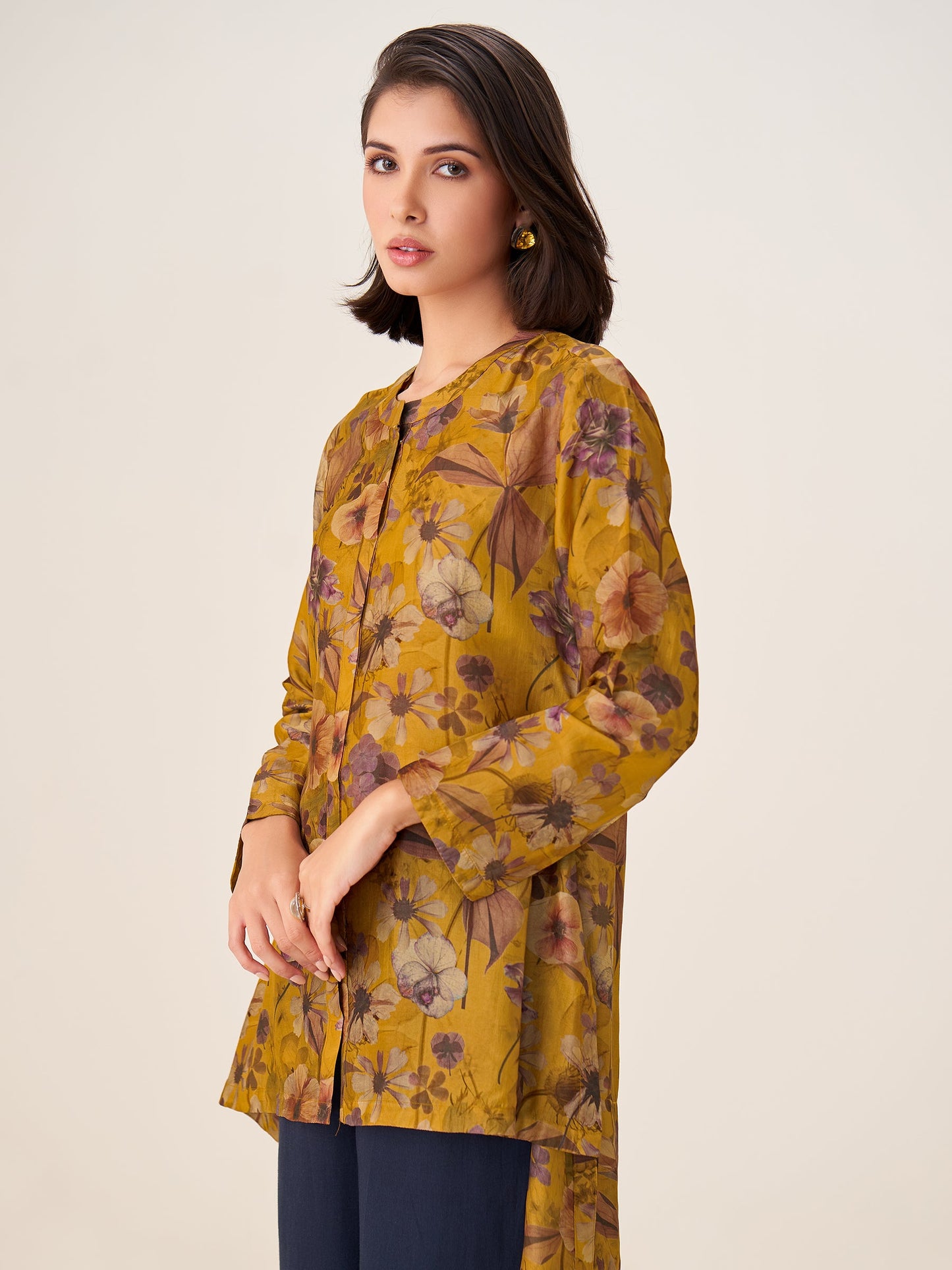 Celestia Luxe Digital Print Top