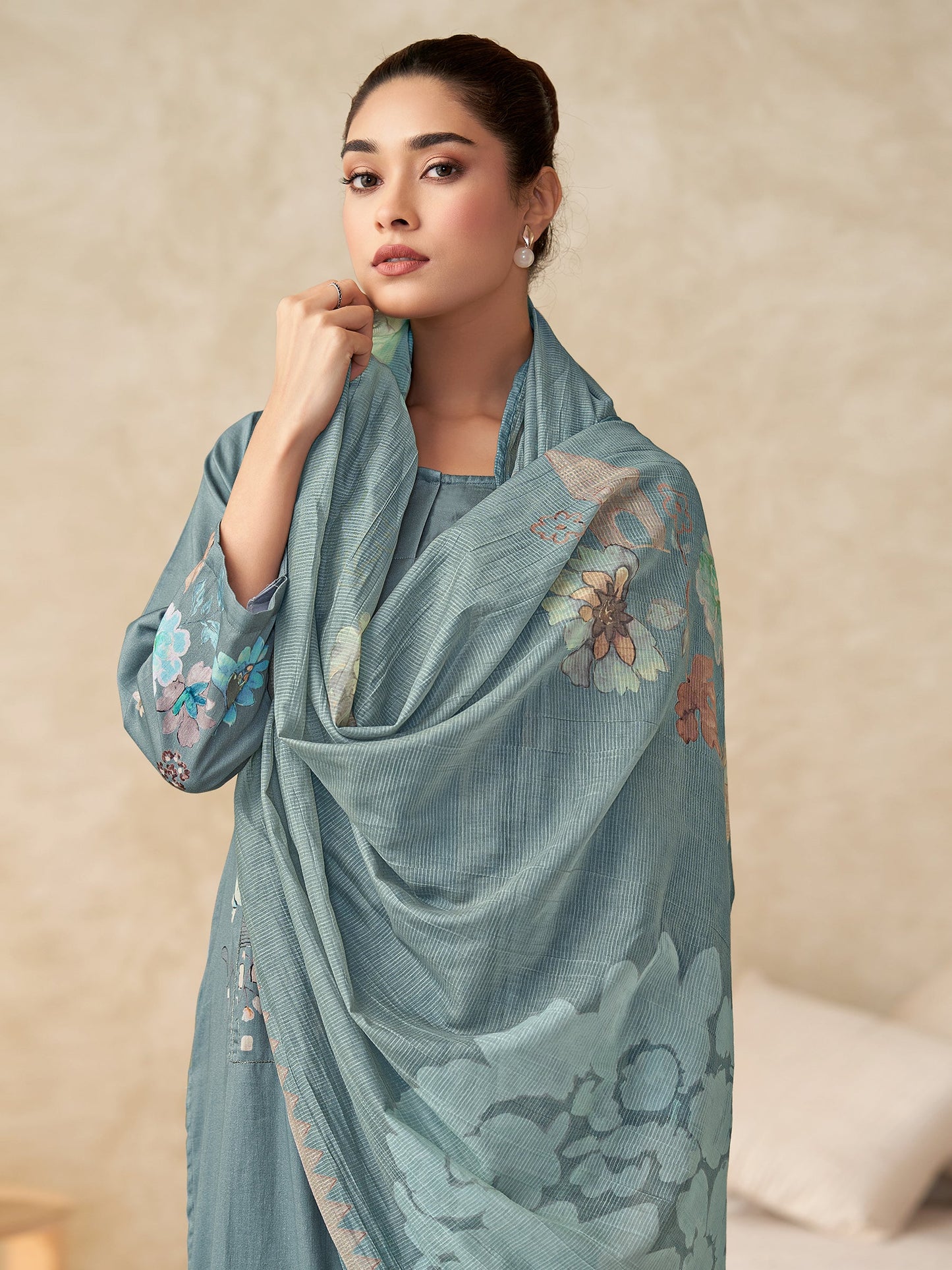 Suhani Luxe Pure Italian Satin Kurta Set with Dupatta