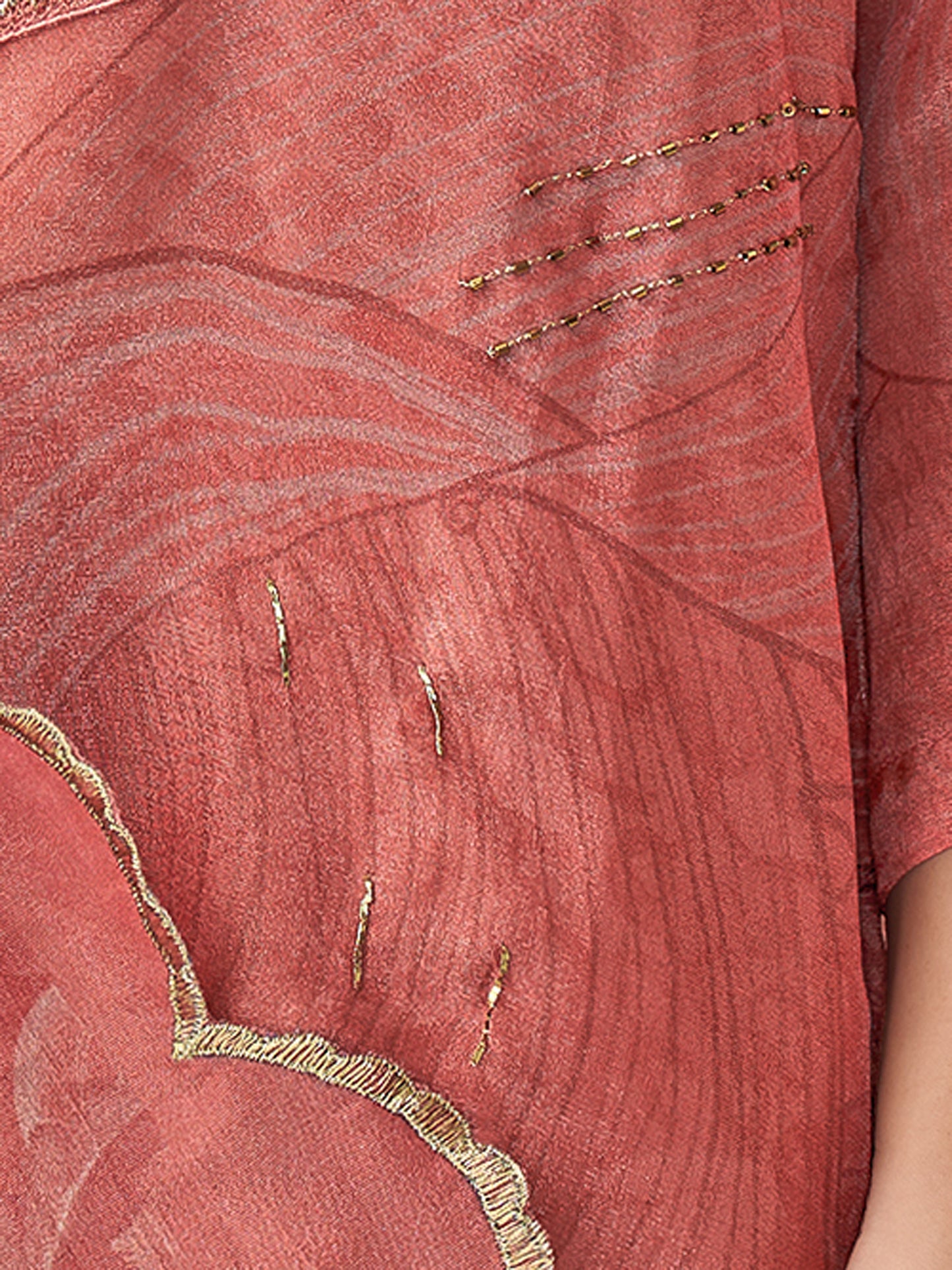 Ramya Royal Simmer Tissue Kurta Set with Dupatta