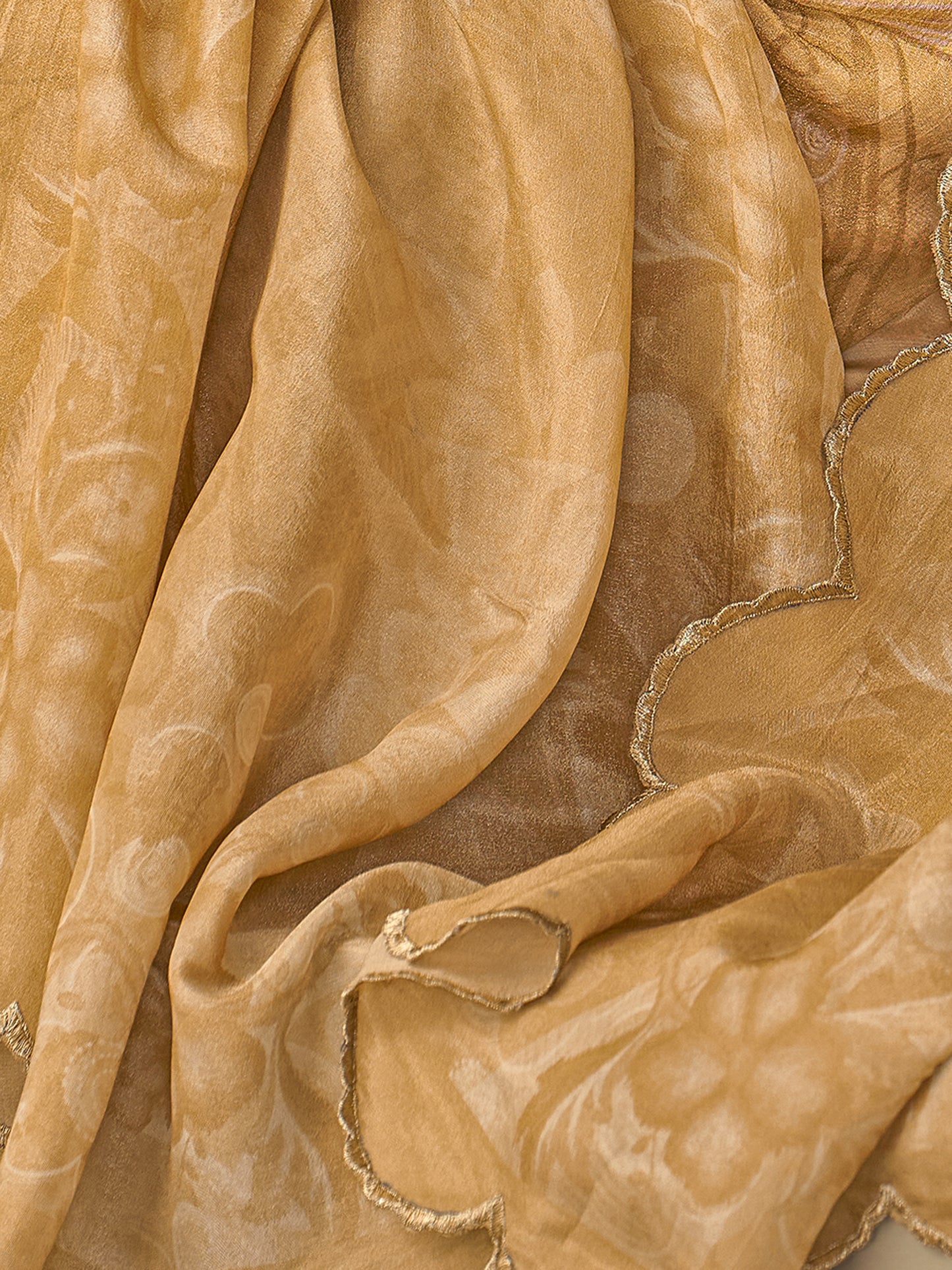 Ramya Royal Simmer Tissue Kurta Set with Dupatta