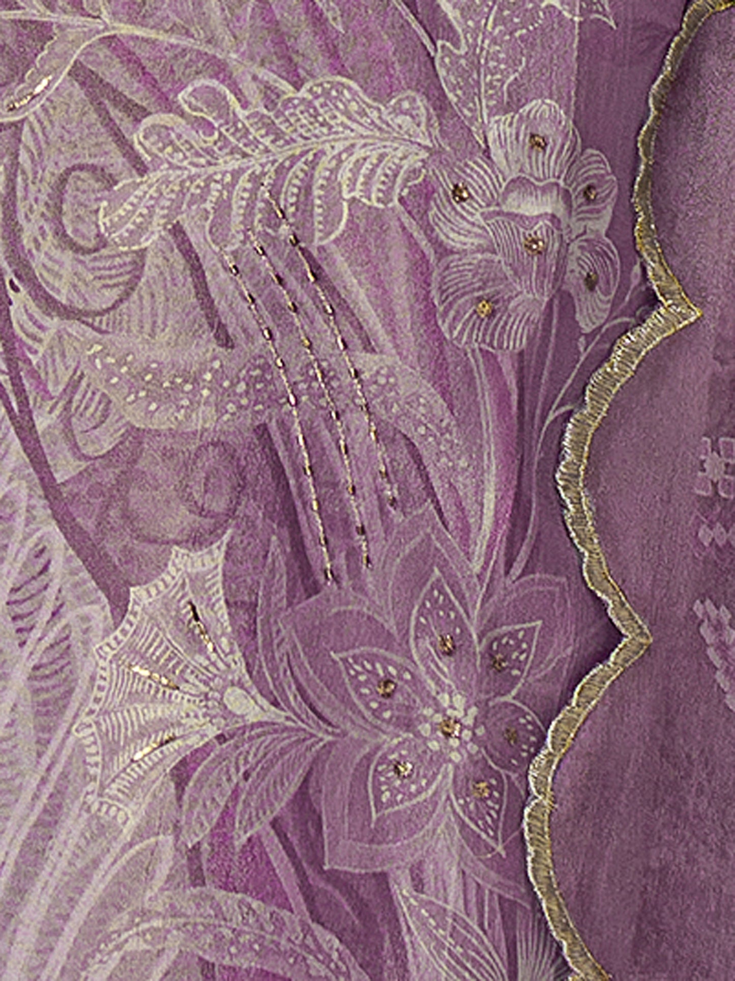Ramya Royal Simmer Tissue Kurta Set with Dupatta