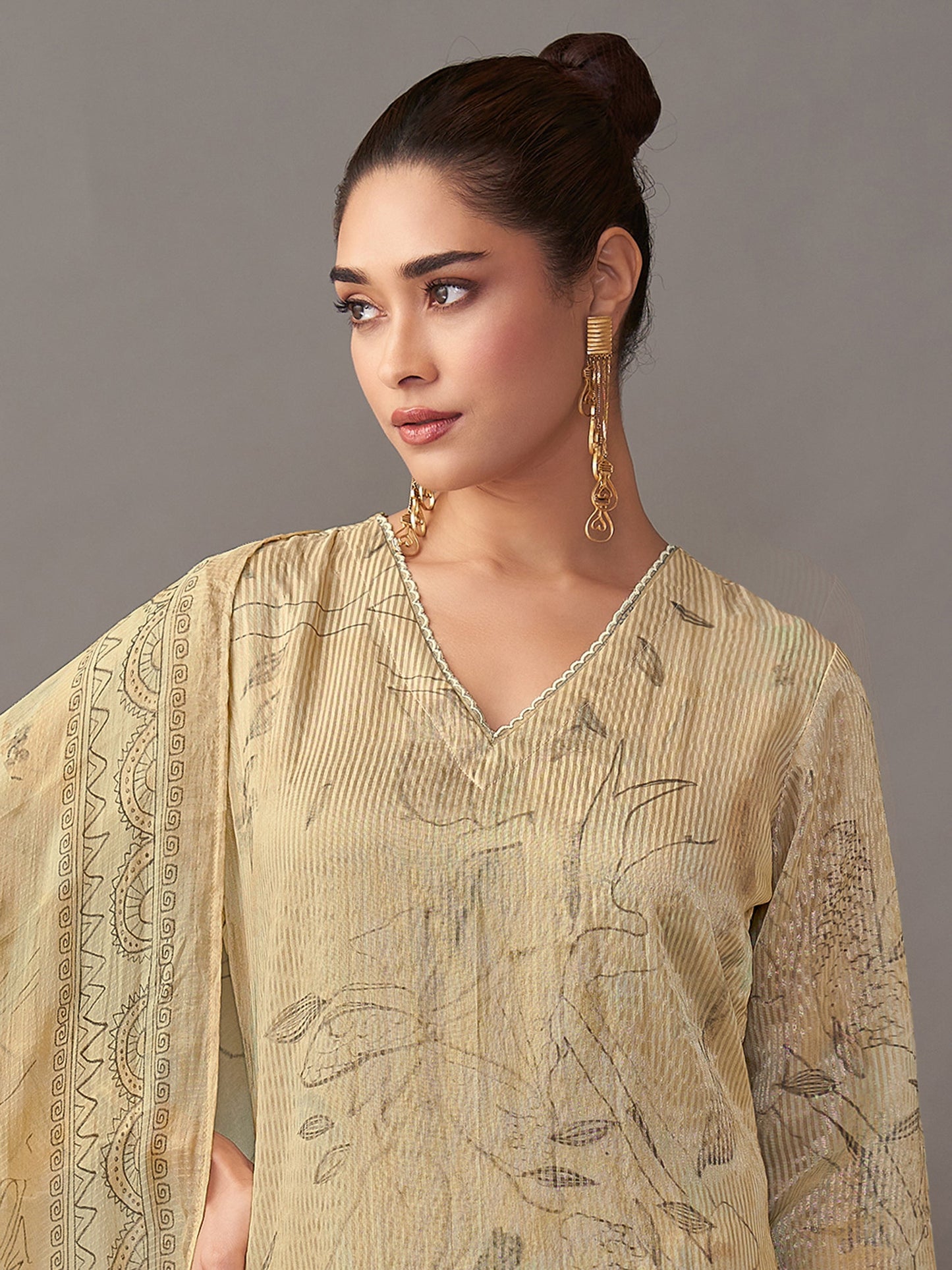 Riva Royal Pure Silk Jari Kurta Set with Dupatta