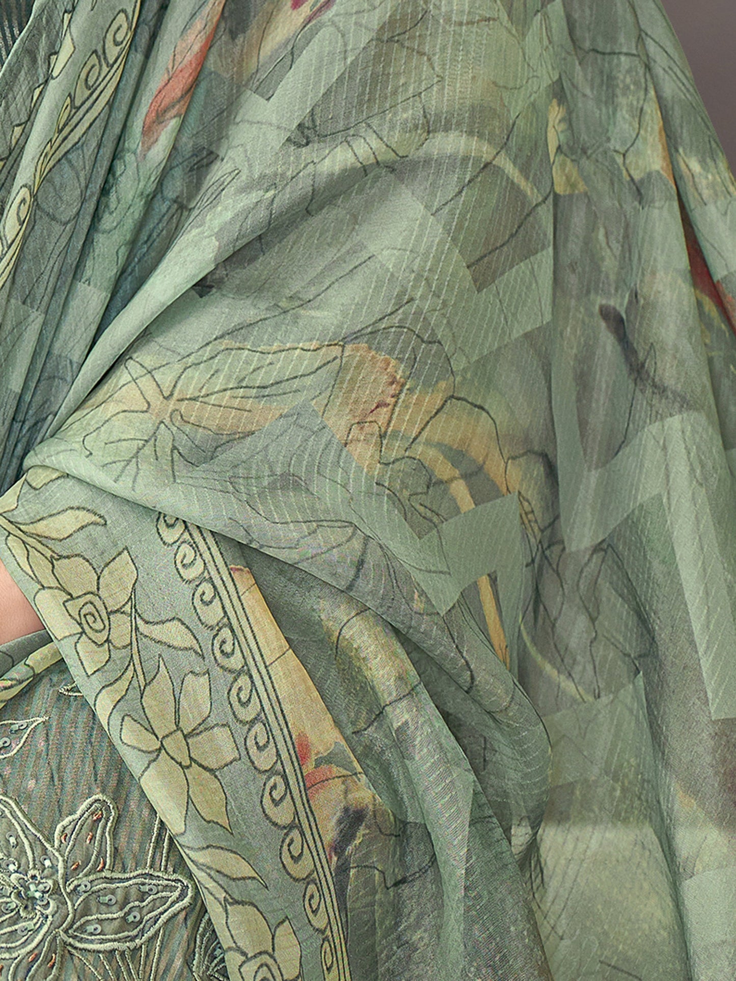 Riva Luxe Pure Silk Jari Kurta Set with Dupatta