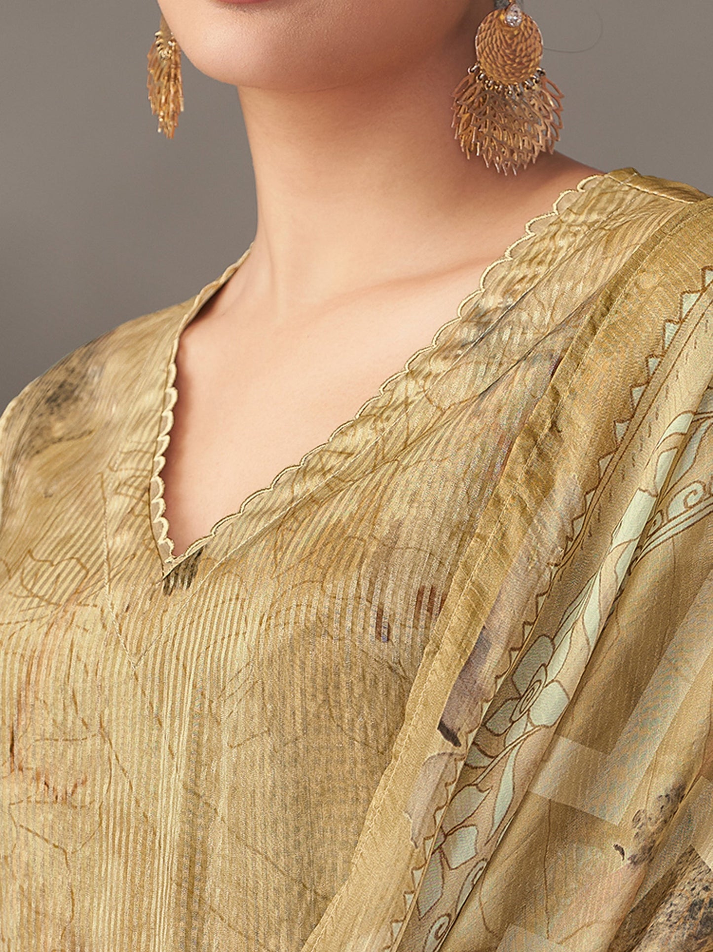 Riva Elite Pure Silk Jari Kurta Set with Dupatta