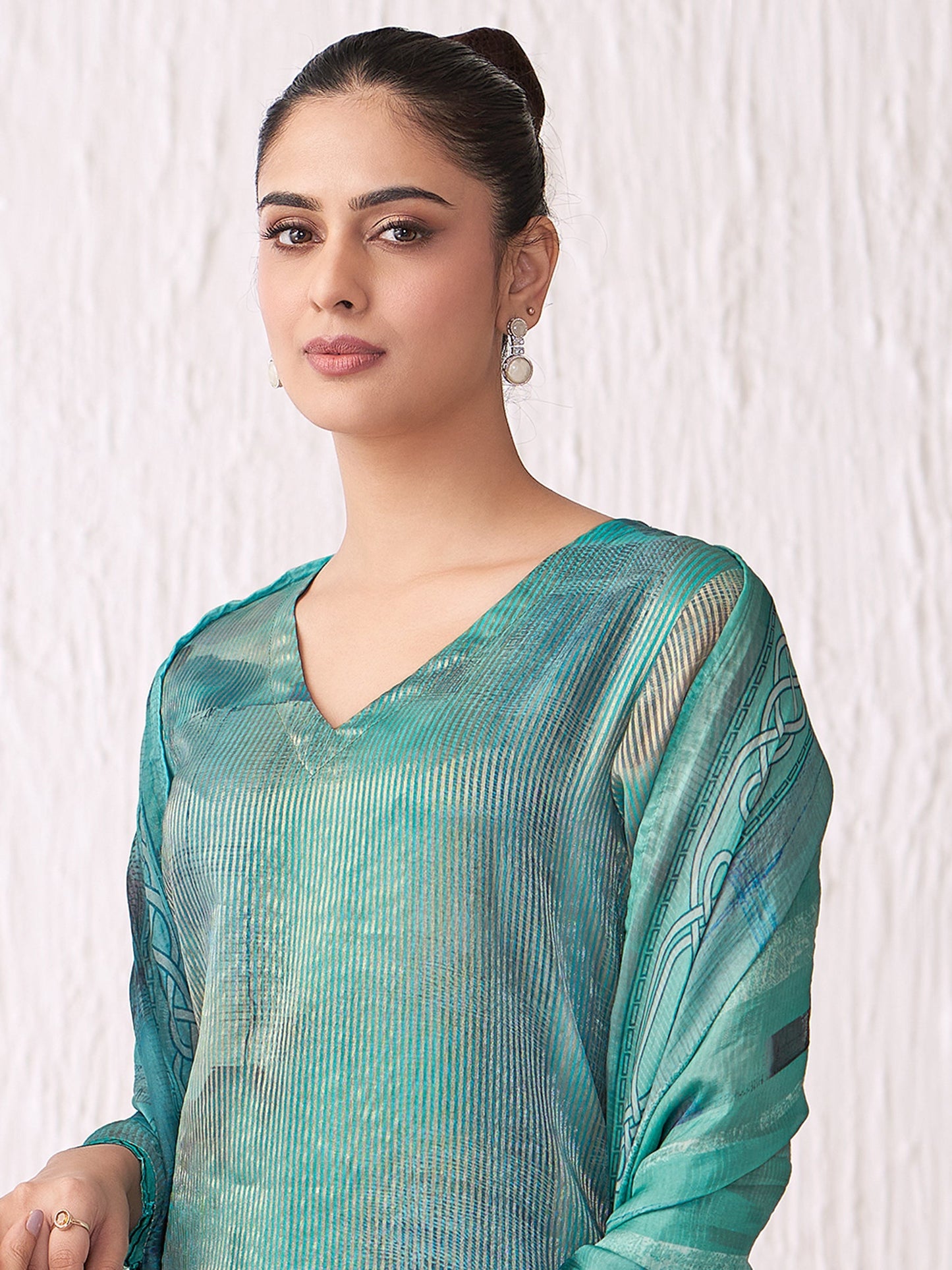 Sunflower Elite Pure Silk Jari Kurta Set with Dupatta