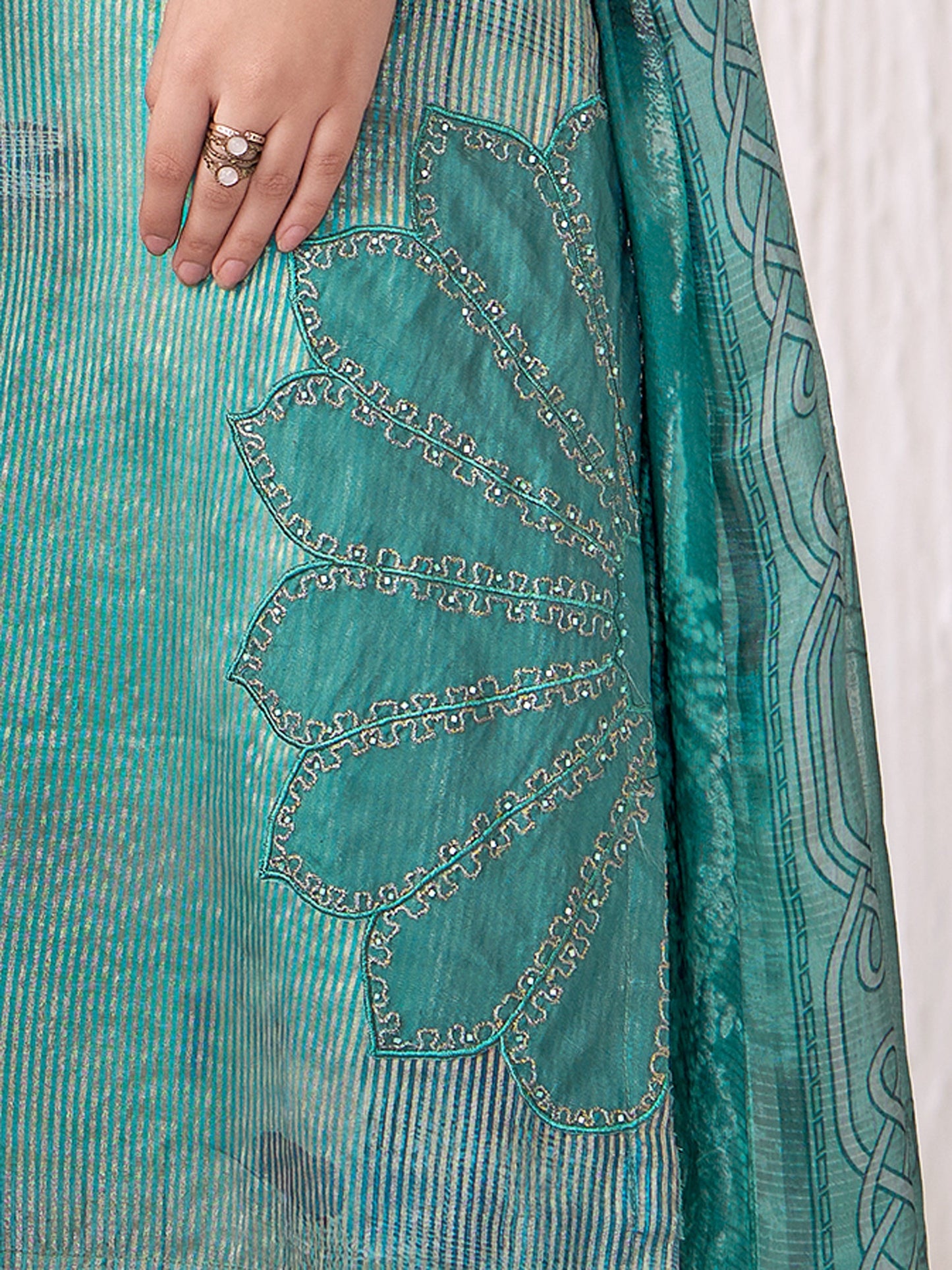 Sunflower Royal Pure Silk Jari Kurta Set with Dupatta