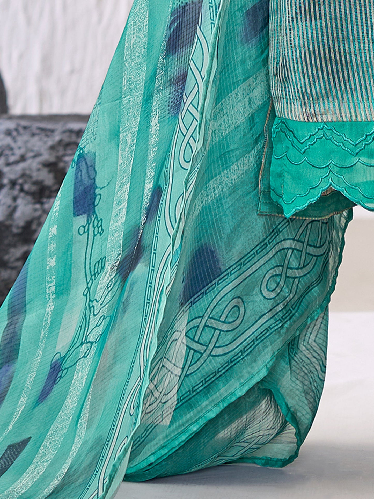 Sunflower Royal Pure Silk Jari Kurta Set with Dupatta