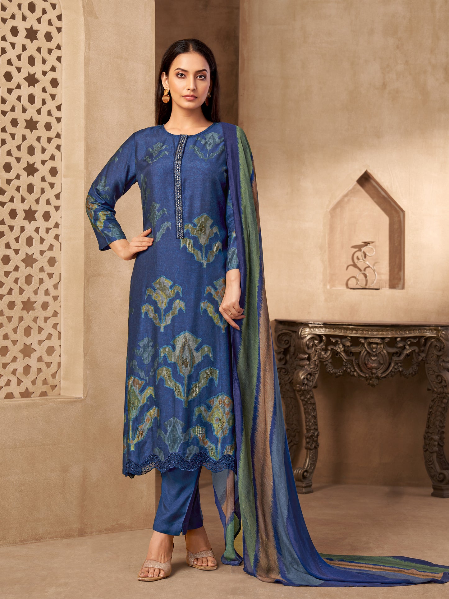 Rang Saaj Signature Pure Muslin Silk Kurta Set with Dupatta