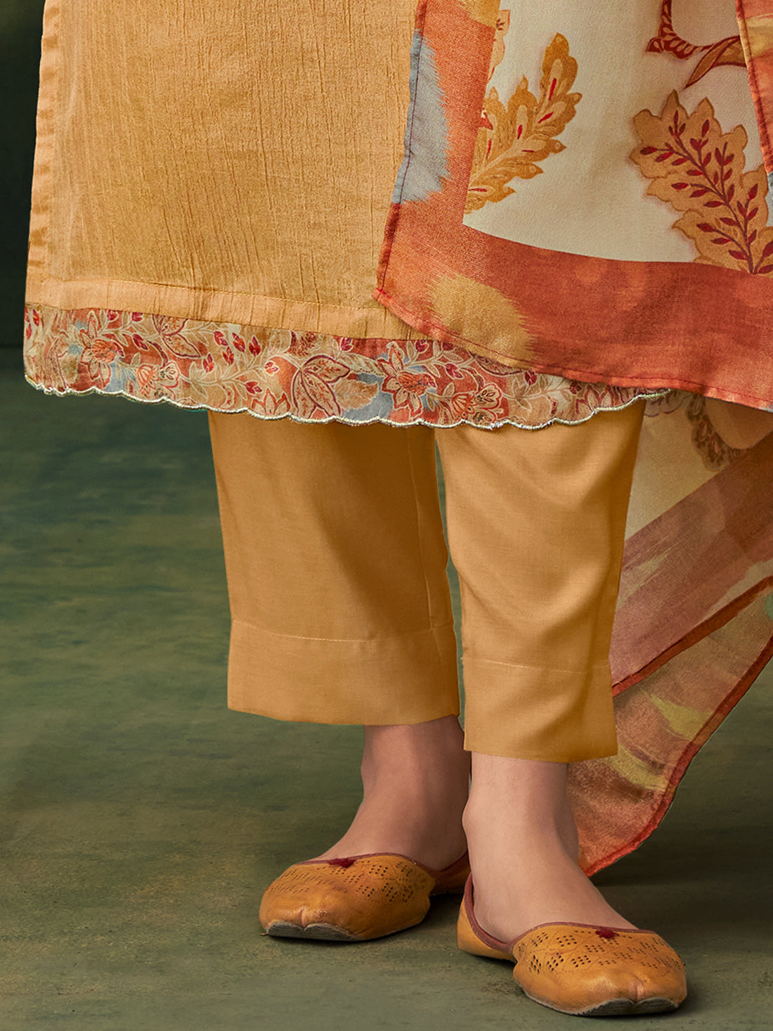 Aprajita Mustred Stiched Suit