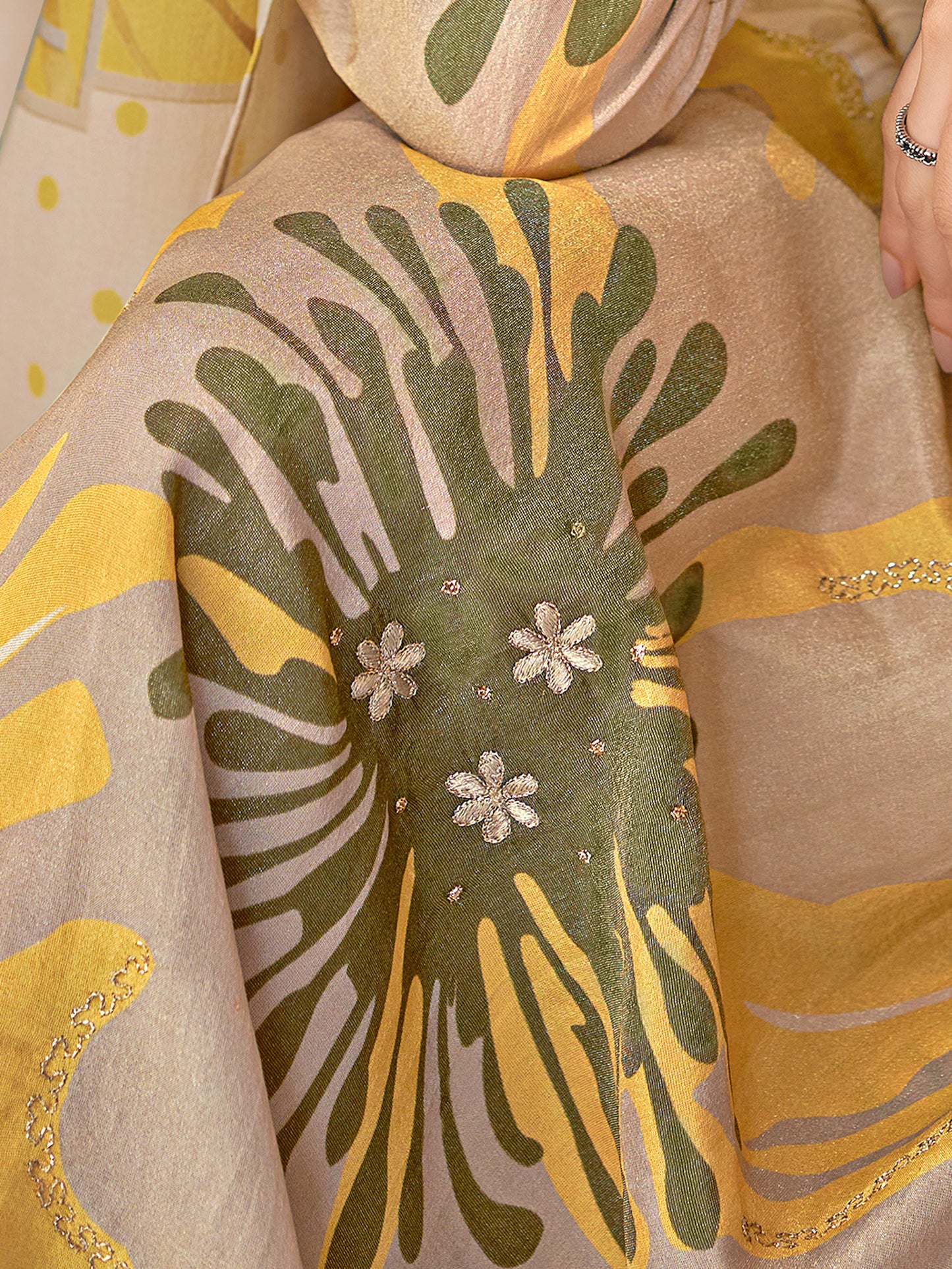 Laveena Elegance Pure Fancy Simmer Kurta Set with Dupatta