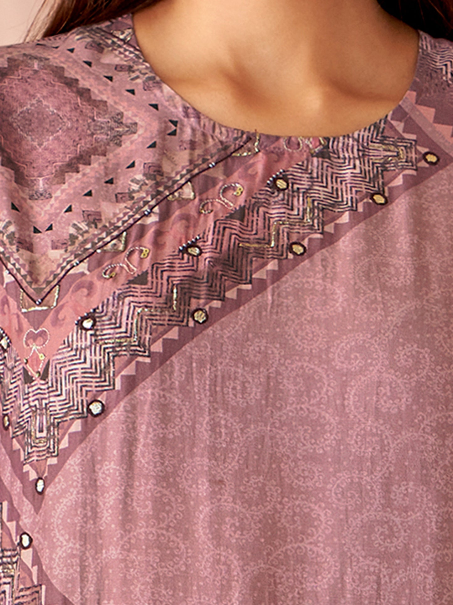 Enchanting Rakhi Wine Pure Muslin Suit Set with Exquisite Handwork