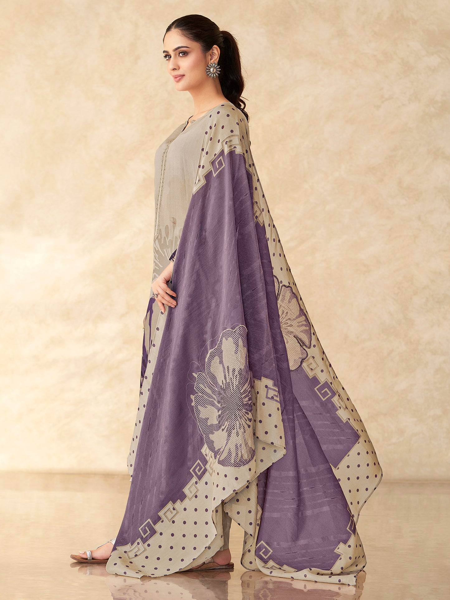 Laveena Luxe Pure Fancy Simmer Kurta Set with Dupatta