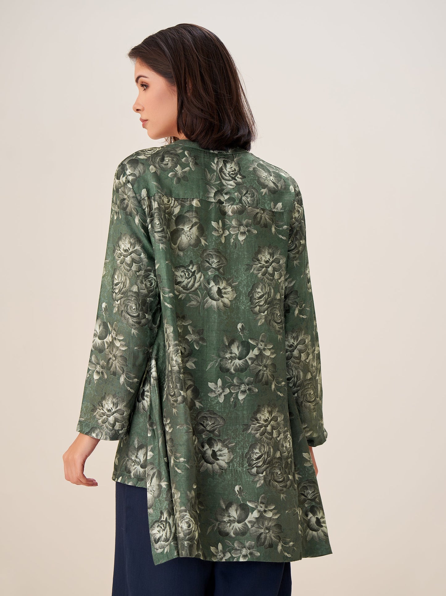 Celestia Luxe Digital Print Top