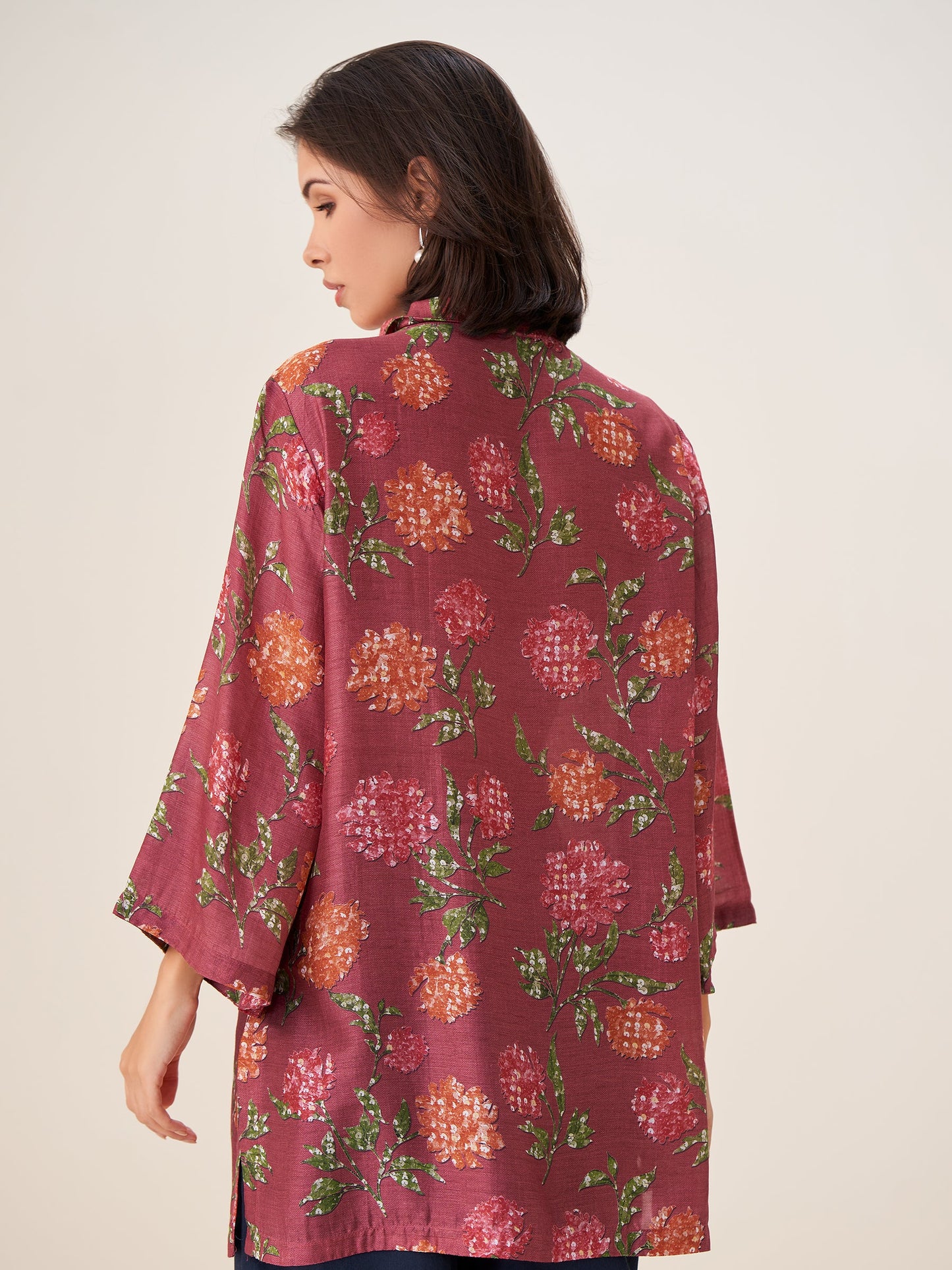 Celestia Luxe Digital Print Top