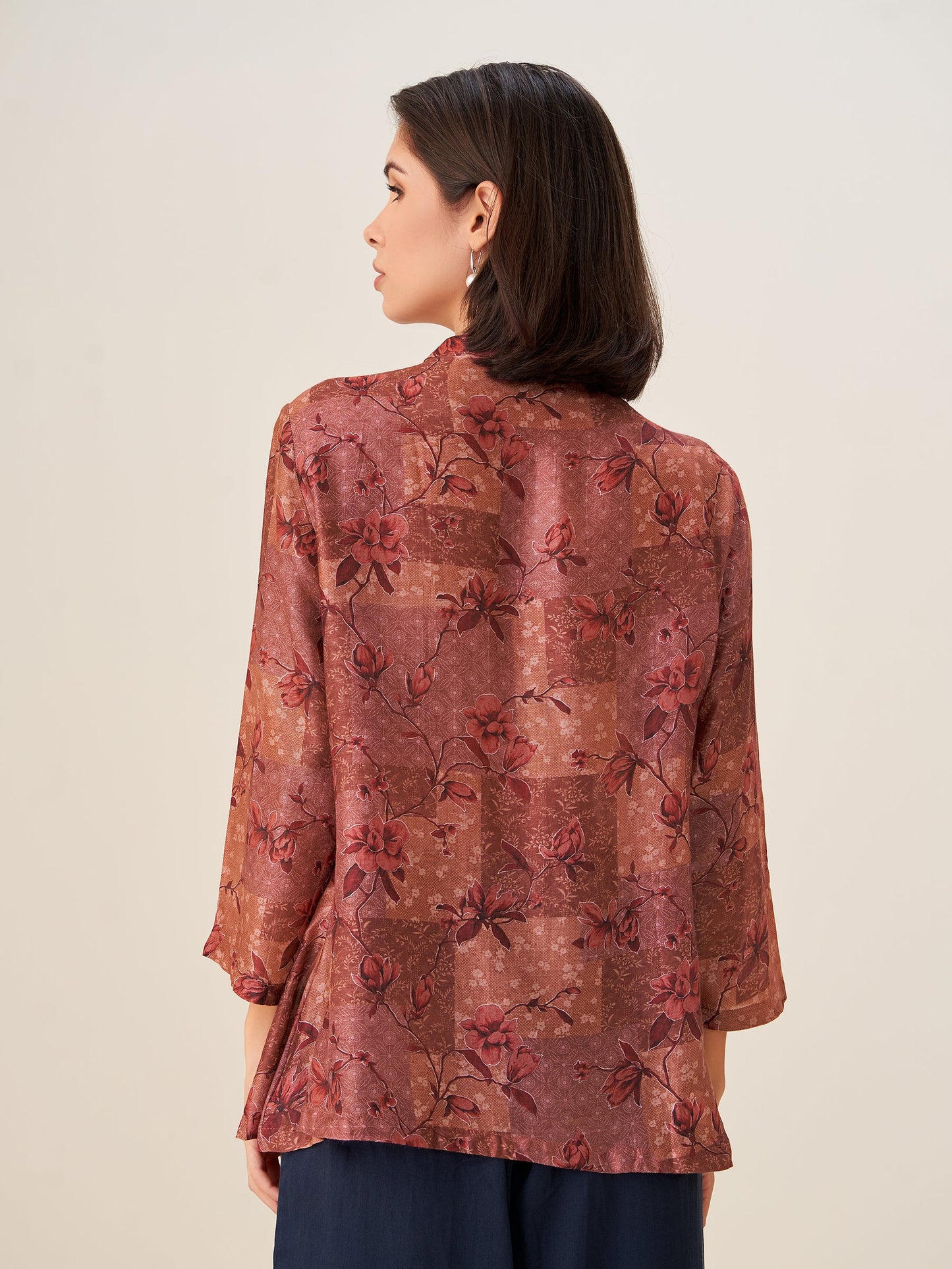 Celestia Luxe Digital Print Top