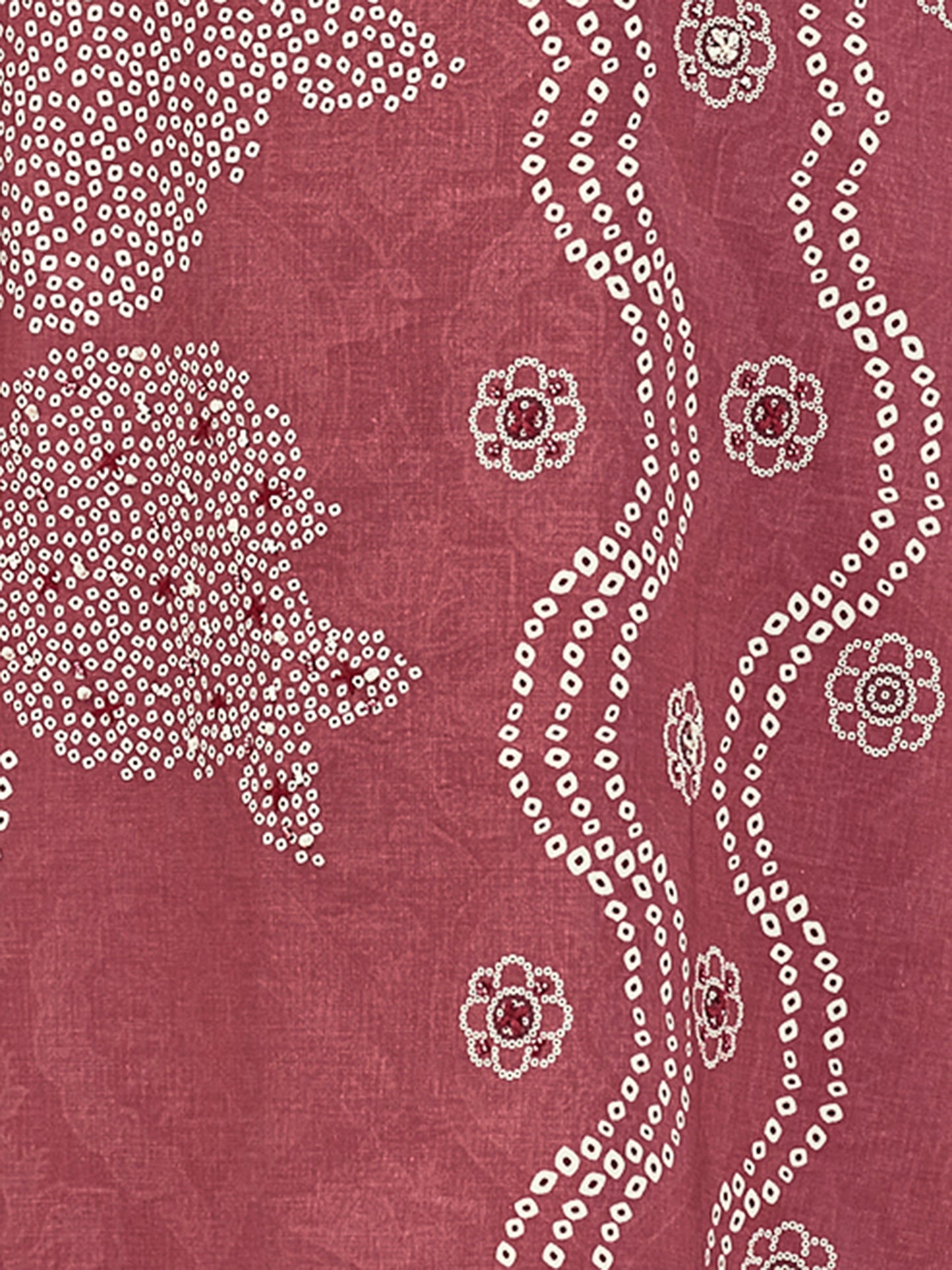 Vrinda Dark Rust Cotton Elegance Unstitched Set with Fancy Handwork & Embroidery