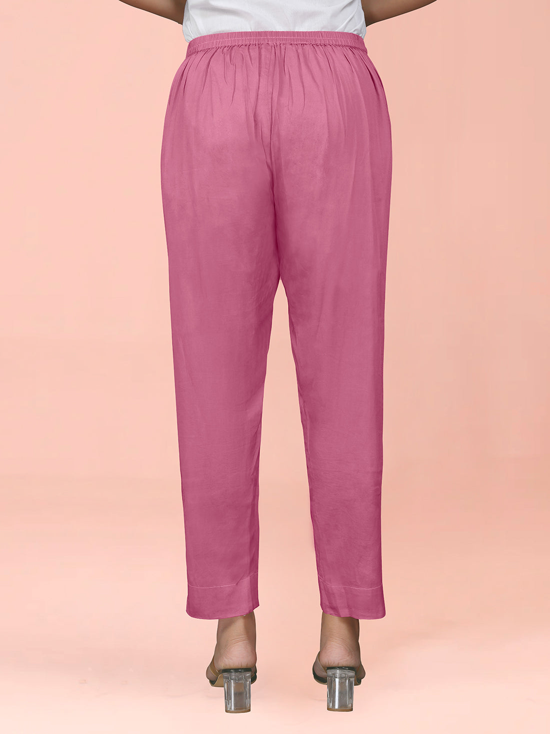 Light Pink Cotton Satin Bottom