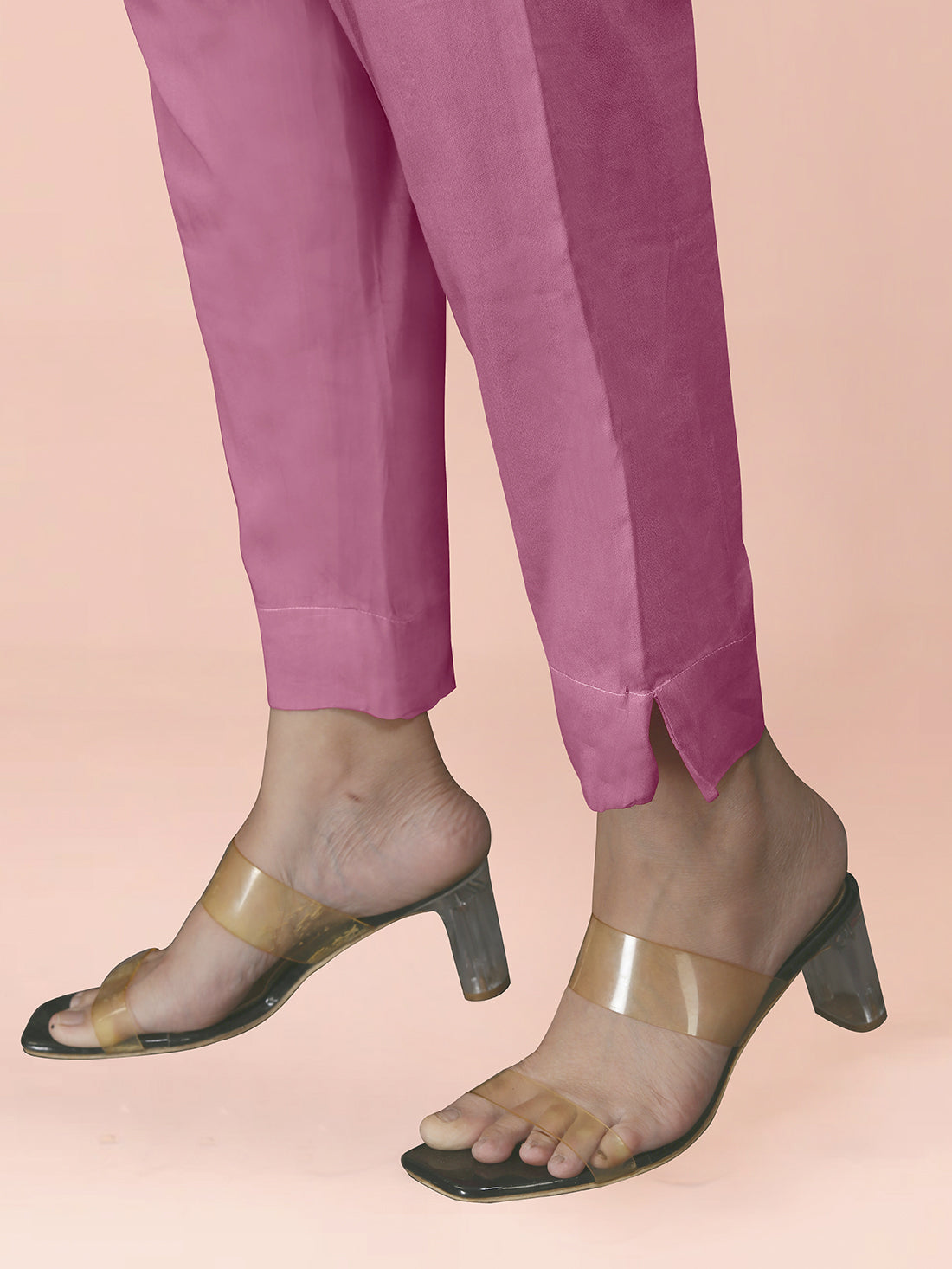 Light Pink Cotton Satin Bottom
