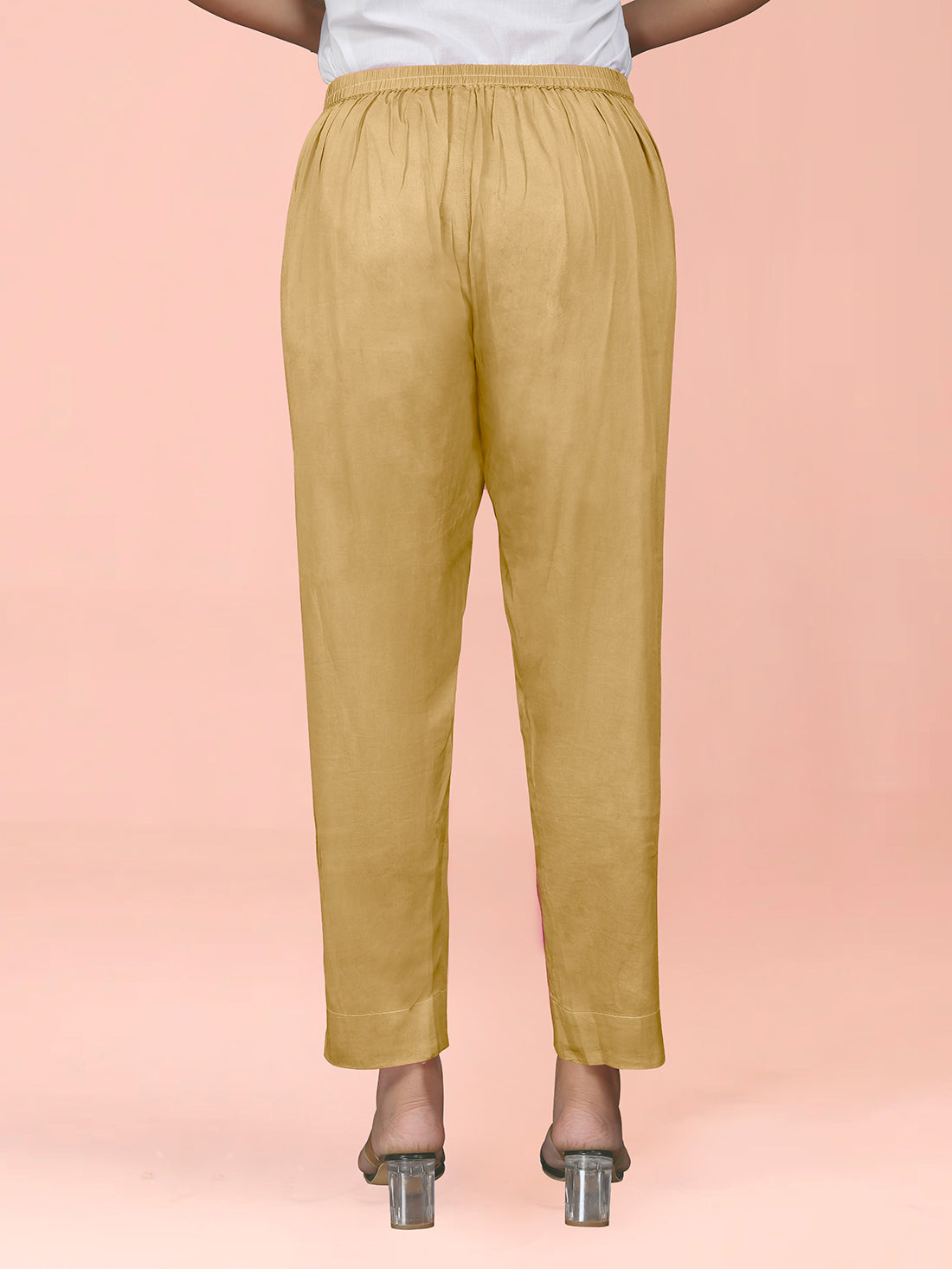 Mustard Cotton Satin Bottom
