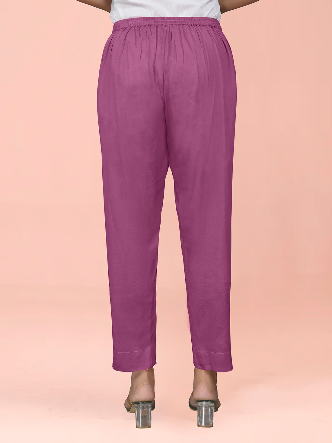 Violet Cotton Satin Bottom