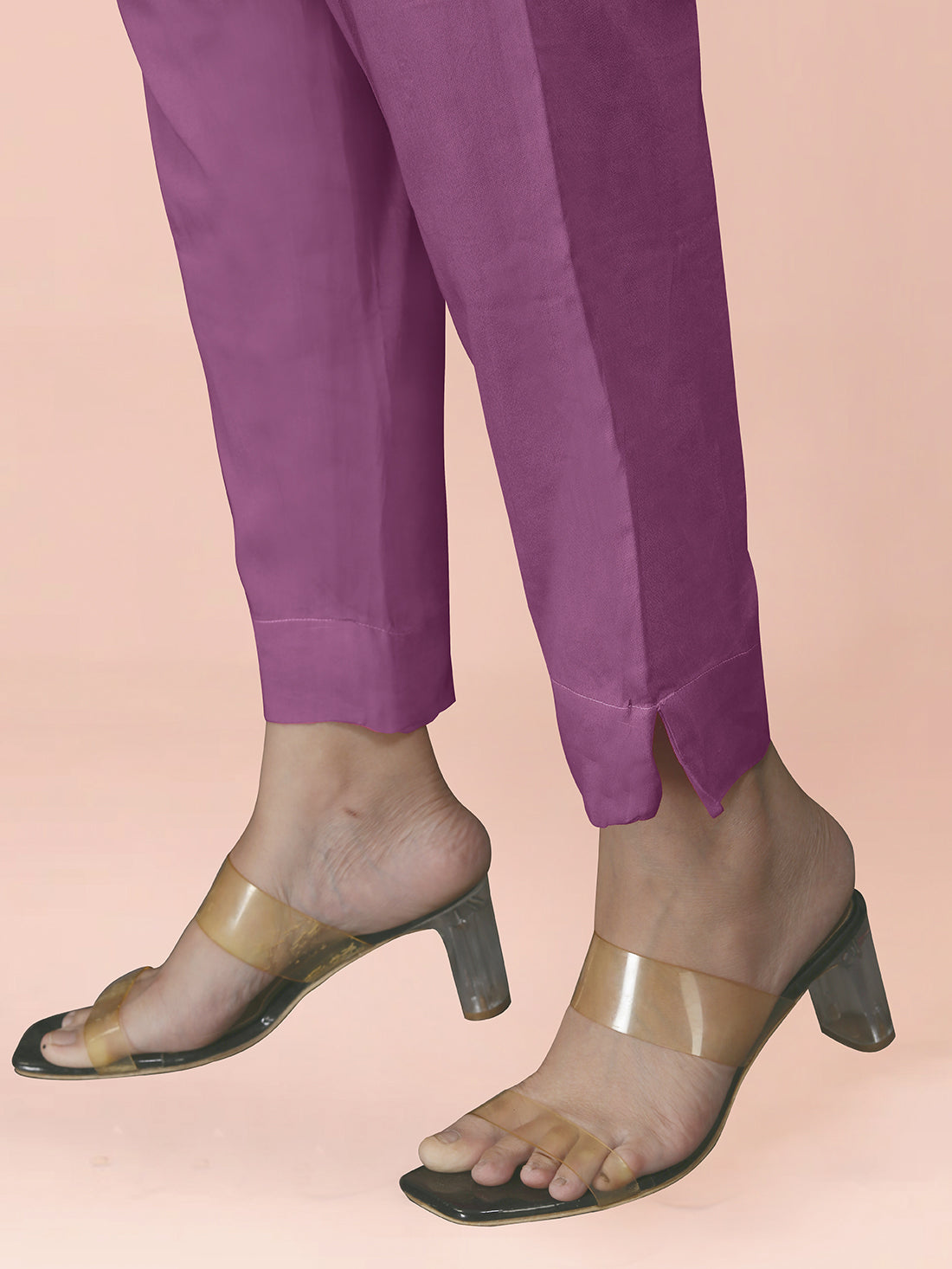 Violet Cotton Satin Bottom