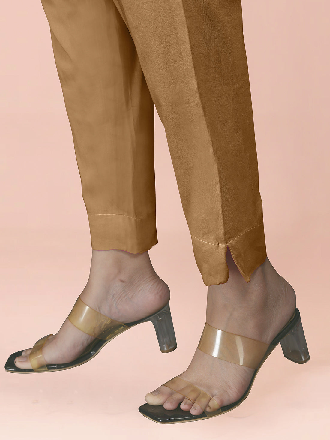 Dark Mustard Cotton Satin Bottom