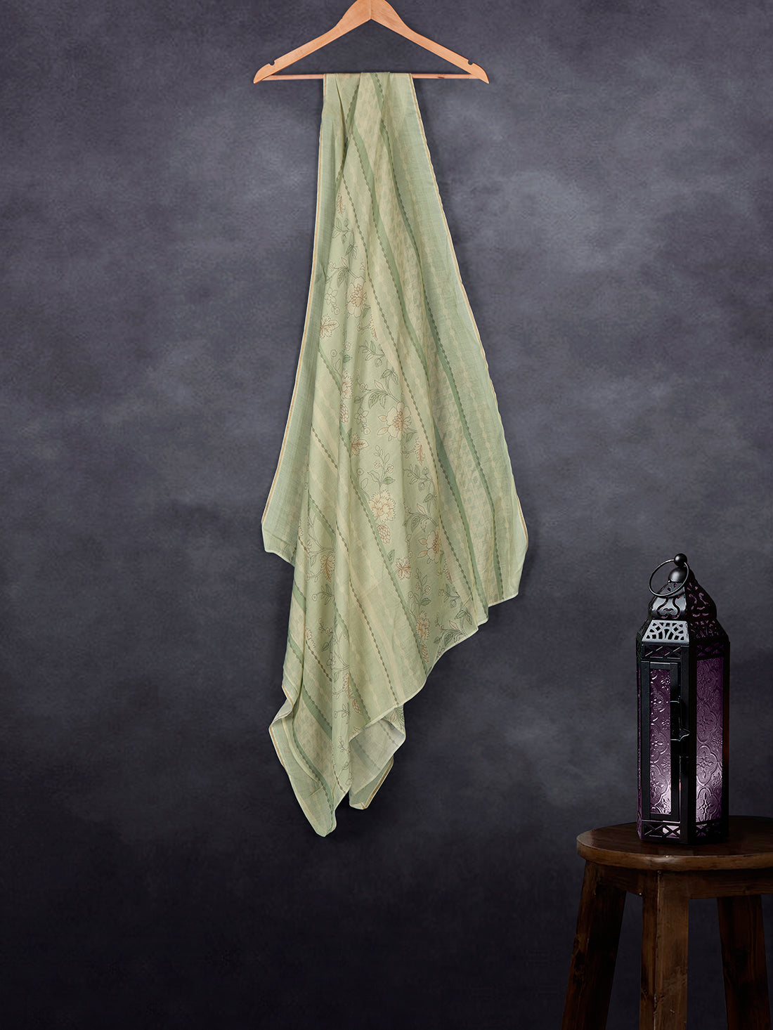 Premium Cotton Muslin Base Dupatta Light Liril
