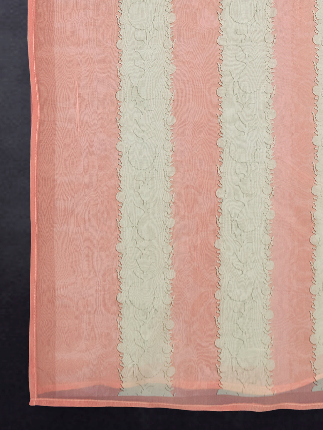 Luxe Organza Base Dupatta Light Rust