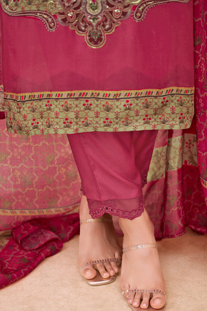 Riwaaz Festive Pure Bemberg Silk Kurta Set with Dupatta