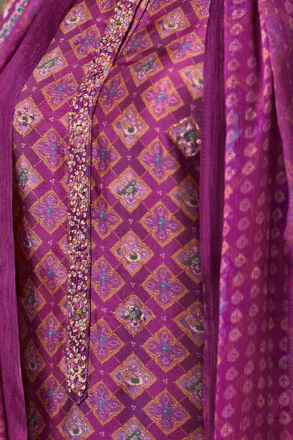 Sugandh Charm Pure Bemberg Silk Kurta Set with Dupatta