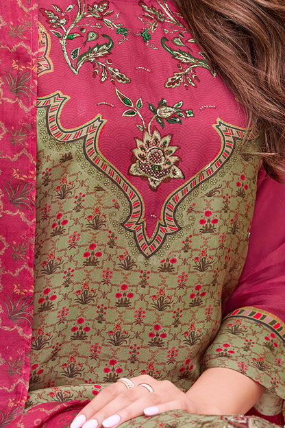 Riwaaz Festive Pure Bemberg Silk Kurta Set with Dupatta