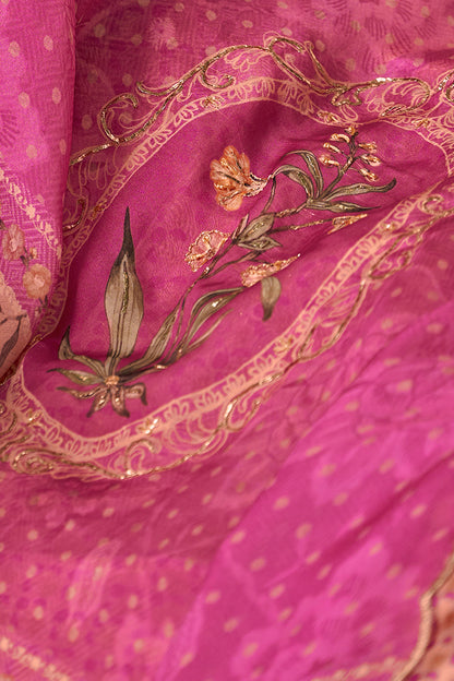 Nazakat Luxe Pure Habutai Silk Kurta Set with Dupatta