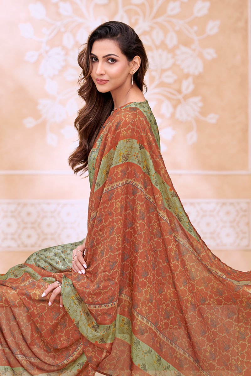 Riwaaz Festive Pure Bemberg Silk Kurta Set with Dupatta