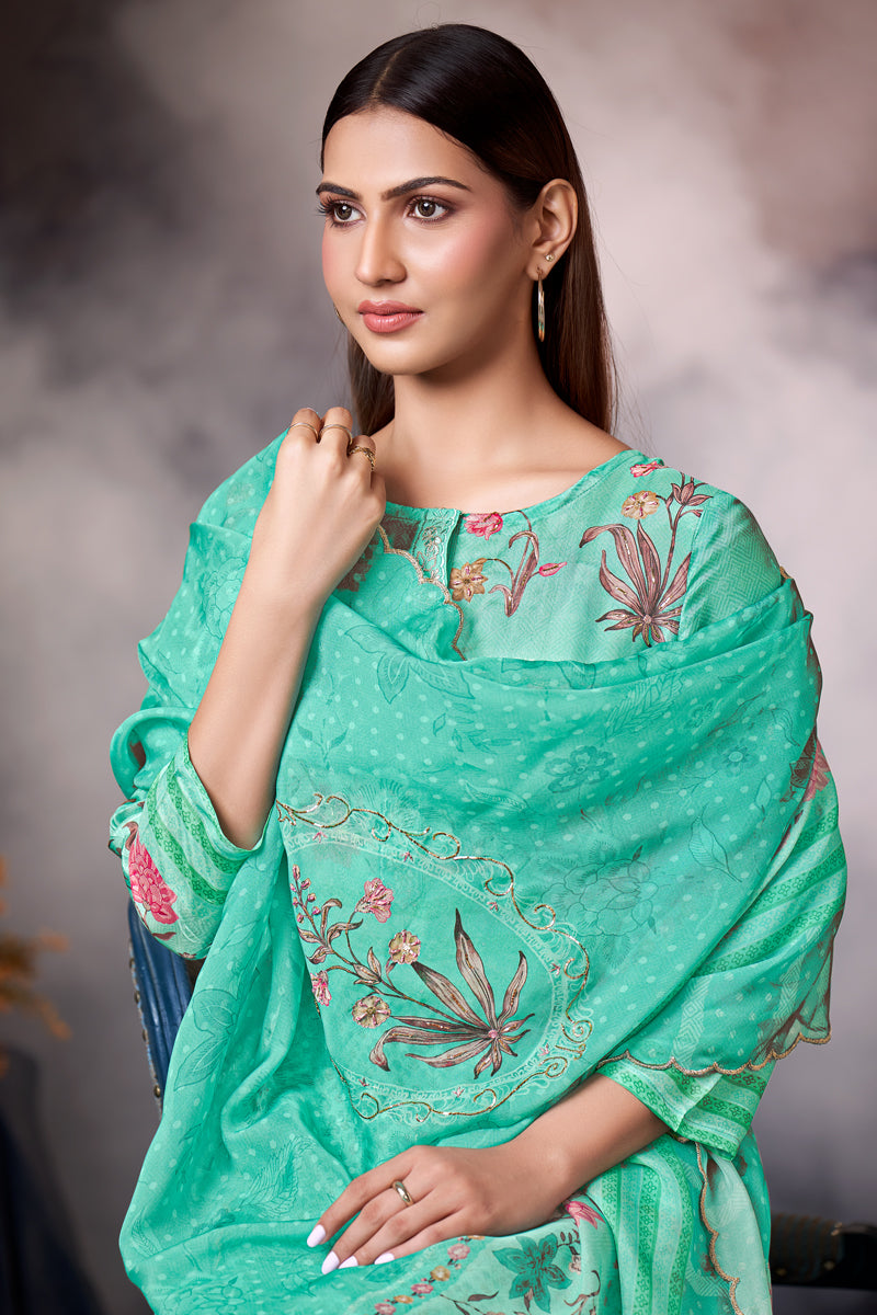 Nazakat Luxe Pure Habutai Silk Kurta Set with Dupatta