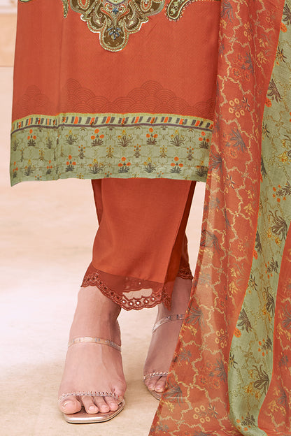 Riwaaz Festive Pure Bemberg Silk Kurta Set with Dupatta