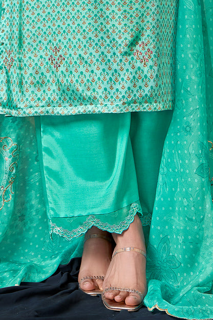 Nazakat Luxe Pure Habutai Silk Kurta Set with Dupatta