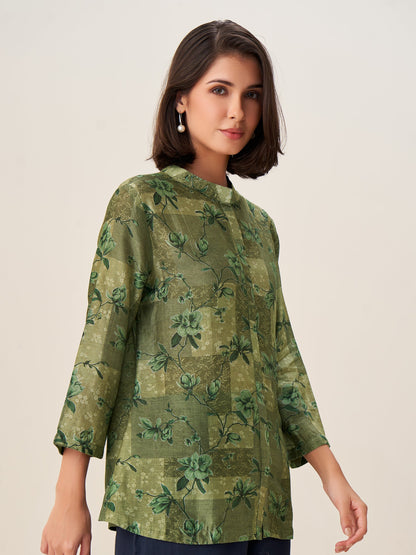 Serenique Fashion Digital Print Top