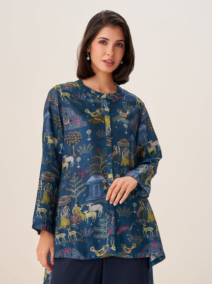 Fiorenza Designer Digital Print Top