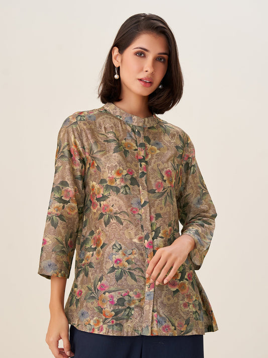 Novara Trendy Digital Print Top