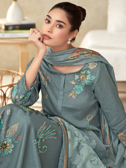 Suhani Charm Pure Italian Satin Kurta Set with Dupatta