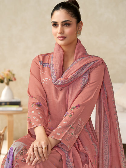 Suhani Charm Pure Italian Satin Kurta Set with Dupatta