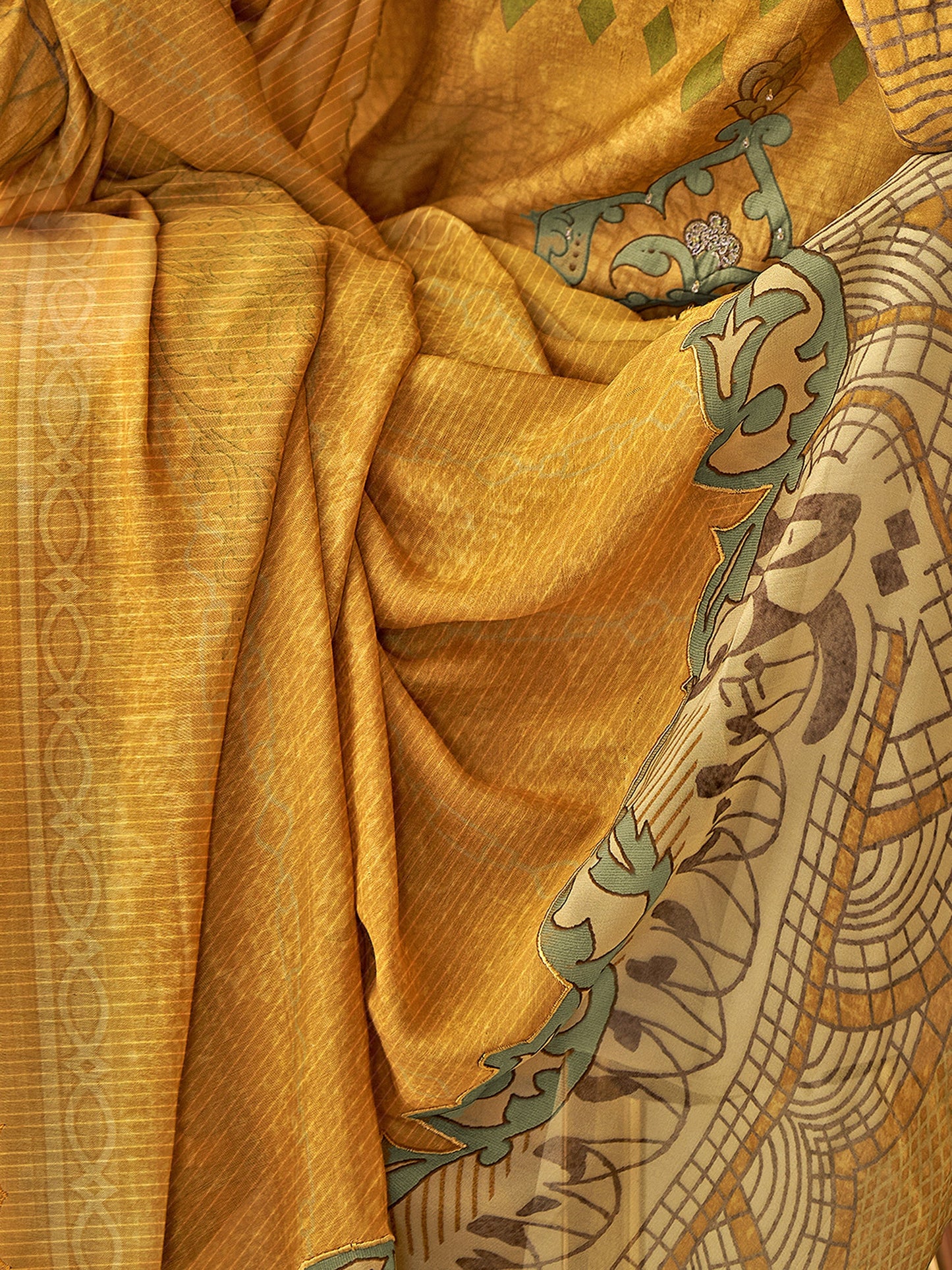 Chand Raat Classic Pure Muslin Silk Kurta Unstitched Set With Dupatta