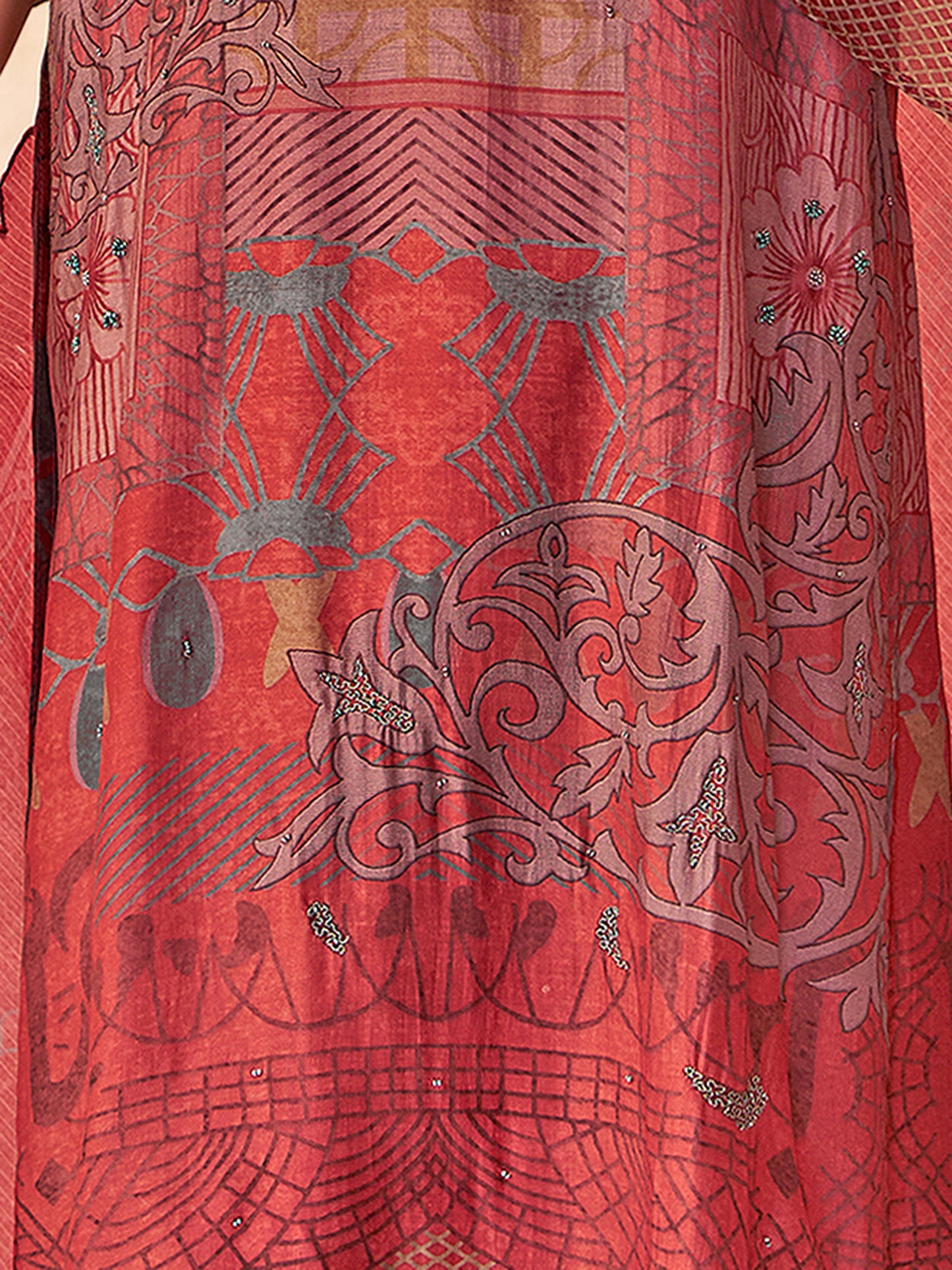 Chand Raat Royal Pure Muslin Silk Kurta Unstitched Set With Dupatta