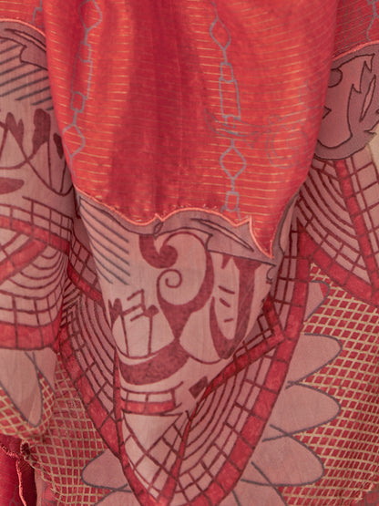 Chand Raat Royal Pure Muslin Silk Kurta Unstitched Set With Dupatta