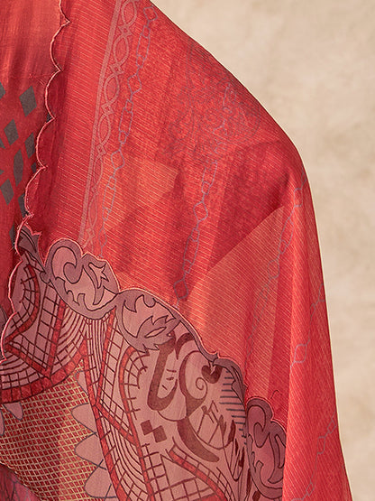 Chand Raat Charm Pure Muslin Silk Kurta Unstitched Set With Dupatta