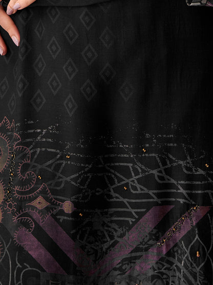 Chand Raat Royal Pure Muslin Silk Kurta Unstitched Set With Dupatta