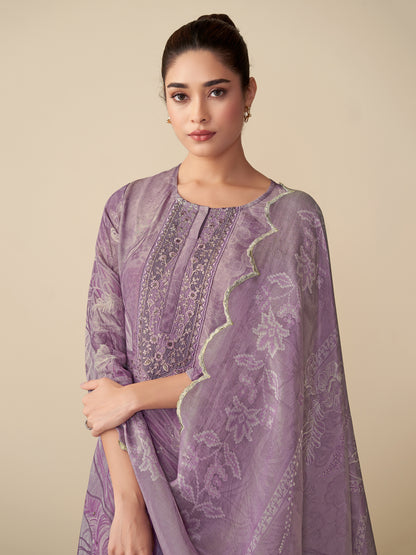 Ramya Premium Simmer Tissue Kurta Set with Dupatta
