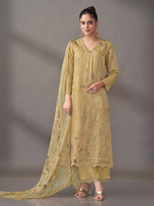 Riva Royal Pure Silk Jari Kurta Set with Dupatta